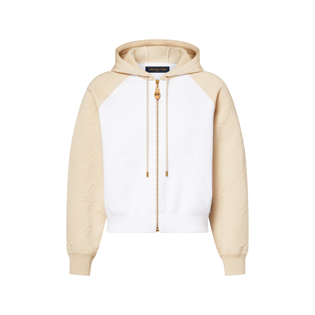 Color-Blocked Zip-Up Hoodie - Ready-to-Wear | LOUIS VUITTON
